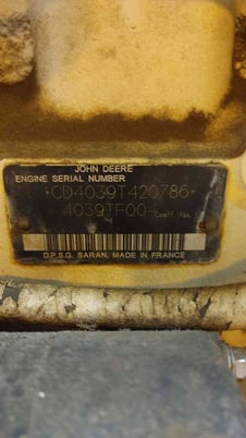 55 KW Kohler #50R0ZJ, Diesel Generator, John Deere 4039T, 1 & 3PH, 811 Hrs, 2001, AS IS - Image 3