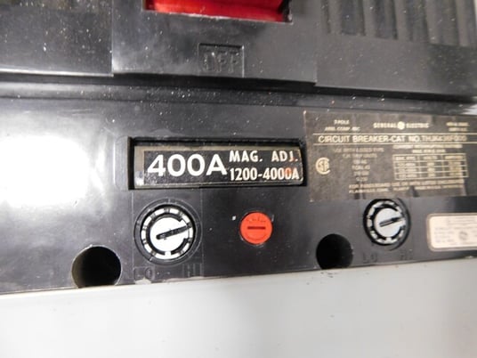 400 Amp. General Electric CCB-2, Panelboard, 480/277 Volts, 3 phase, 4 W, 7 breakers - Image 5