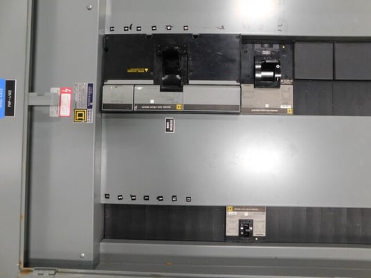 1200 Amp. Square D, I-line E1, HCWM-5486-12U, Panelboard, 600 VAC, w/ 16 breakers - Image 4
