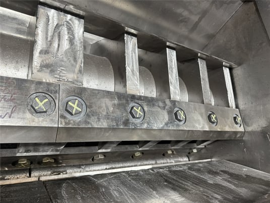 20" x 50" Cumberland #50B, granulator, 100 HP, 5 knife open rotor, 2 bed knives, as-is - Image 1