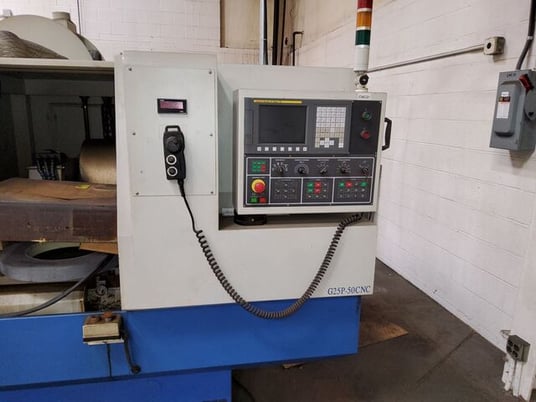 Supertec #G25P-50CNC, Universal Cylindrical Grinder, 10" swing, 20" centers, 5 HP, 500 RPM, 16" wheel, 2014 - Image 3