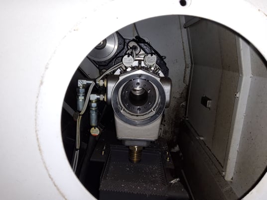 Samsung #SL-15E, cnc lathe, 17.7" swing, 1.8" bar, 25 HP, 6 RPM, 6" chuck, 11.8" diameter x 20.5" L max, - Image 4