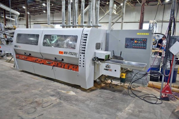Holytek #MX-7S23U, feed through moulder, 2008 - Image 1