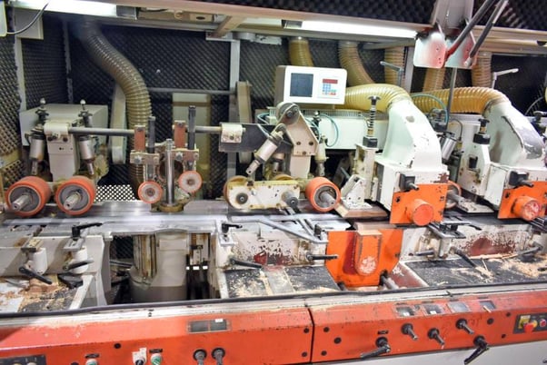 Holytek #MX-7S23U, feed through moulder, 2008 - Image 3