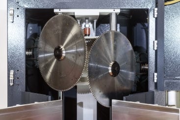 Northtech #NT-PN14, Panel Notcher, 5/5 HP, 1" arbor, 3100 RPM, 14" blade, 7" max thick, 7" stroke, 5 CPM, new - Image 6