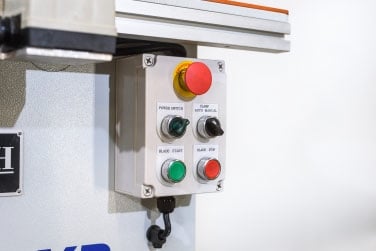 Northtech #NT-PN14, Panel Notcher, 5/5 HP, 1" arbor, 3100 RPM, 14" blade, 7" max thick, 7" stroke, 5 CPM, new - Image 8