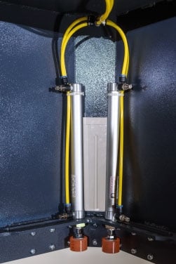 Northtech #NT-PN14, Panel Notcher, 5/5 HP, 1" arbor, 3100 RPM, 14" blade, 7" max thick, 7" stroke, 5 CPM, new - Image 9