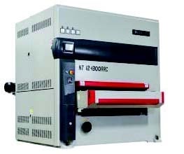 53" x 103" Northtech #NT-12-1300RSP, 2-Head Wide Belt Sander, 12"/6" roller, w/ Segmented Platen, 25/20 HP - Image 1