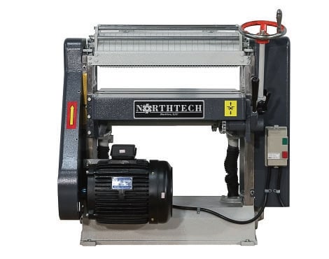 24" Northtech #NT-24K-10HC3S, Helical Head Single Side Planer, 10 HP, 5200 RPM, 20-30 FPM, new - Image 2