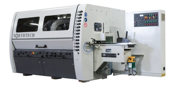 Northtech #NT-L6300, 12" 6-Spindle Moulder, 8k RPM, 19-115 FPM, new - Image 1