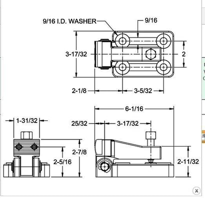 Carr Lane - MF40-1001 Pivoting Edge Clamp - Image 9