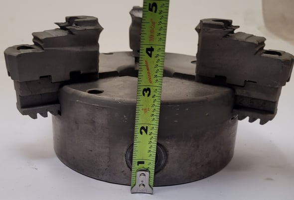 6" Bison, 3-jaw chuck - Image 7
