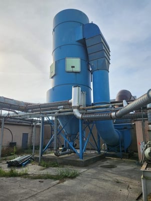 45000 cfm Donaldson #376RFW10, Baghouse Dust Collector - Image 2