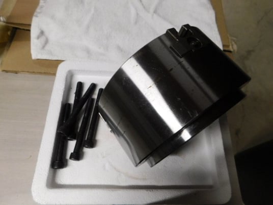 Samchully #HS-06, High speed 3-jaw hydraulic chuck, 6000 RPM max. - Image 5