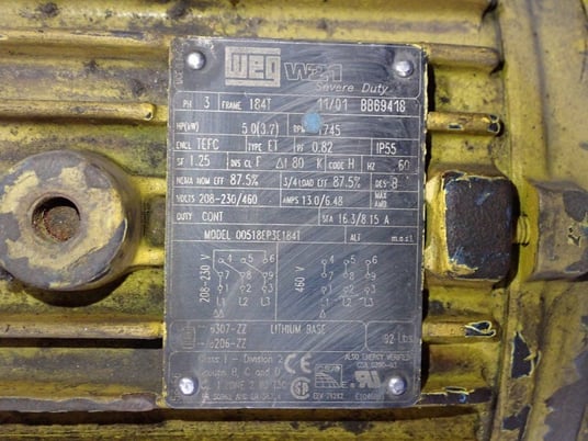 Webb #M2, Offset Forming Machine, 1745 RPM - Image 5