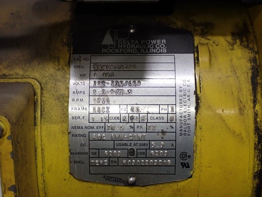 Webb #M2, Offset Forming Machine, 1745 RPM - Image 8
