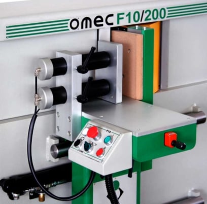 Omec #F10-200, Box & Finger Joint Machine, 3900 RPM, 800/hr, new - Image 2