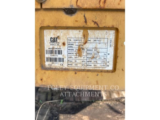 Caterpillar QCHEXTBPW, Crawler Excavator, S/N: D2401372, - Image 3