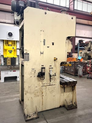 80 Ton, Stamtec #G1-80, C Frame OBI Press, 39" bed RL, 50-120 SPM, 2.76" stroke - Image 5