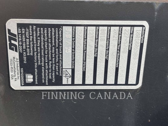 Caterpillar TH62-CR-74, Fork, S/N: 1001006588, 2022 - Image 2