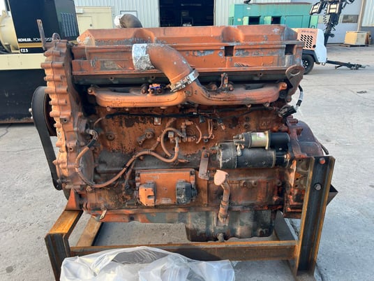 Detroit Diesel #Series-60 DDEC5, good used engine takeout of EH750-3 off road truck, 14 liter - Image 5