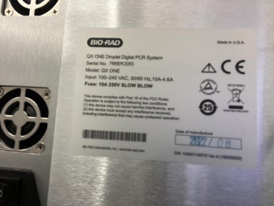 BIO-RAD QX ONE Droplet Digital PCR System Includes Computer Software - Image 4