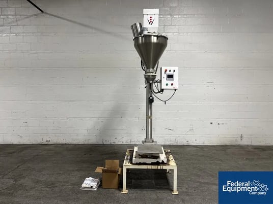 AMS #A-100, Auger Filler, Stainless Steel, 1.5 HP, 220 V., AB PLC, 2017 - Image 1