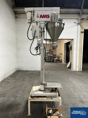 AMS #A-100, Auger Filler, Stainless Steel, 1.5 HP, 220 V., AB PLC, 2017 - Image 3
