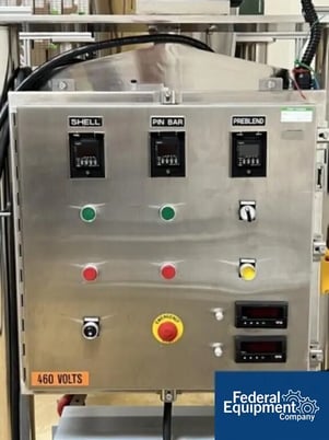 3 cu.ft. Keith Machinery, V Blender, Stainless Steel, 0.75 HP, 460 V., Control panel, 2006 - Image 5