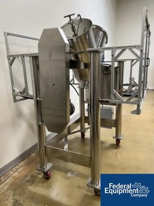 3 cu.ft. Keith Machinery, V Blender, Stainless Steel, 0.75 HP, 460 V., Control panel, 2006 - Image 6