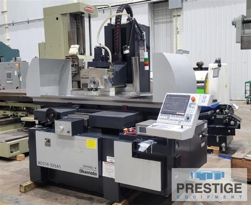 16" x 32" Okamoto #ACC-16.32SA, CNC horizontal surface grinder, coolant tank w/paper filtration, 2024 - Image 2