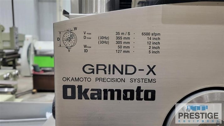 16" x 32" Okamoto #ACC-16.32SA, CNC horizontal surface grinder, coolant tank w/paper filtration, 2024 - Image 6