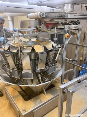 Ohlson #MHW-CW14, Multihead Scale, 14 head, 25g-500g, 140 WPM, Stainless Steel, w/ spare parts, 2014 - Image 2