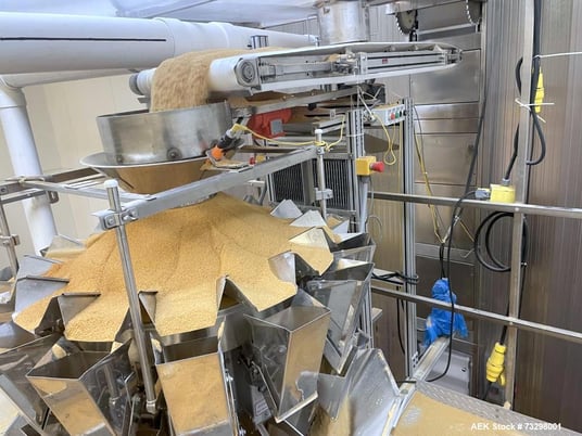 Ohlson #MHW-CW14, Multihead Scale, 14 head, 25g-500g, 140 WPM, Stainless Steel, w/ spare parts, 2014 - Image 3