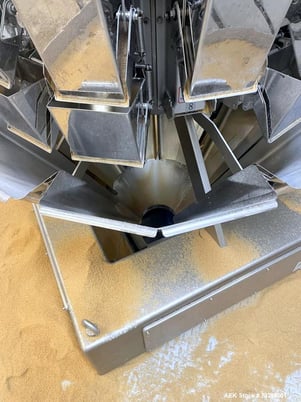 Ohlson #MHW-CW14, Multihead Scale, 14 head, 25g-500g, 140 WPM, Stainless Steel, w/ spare parts, 2014 - Image 4