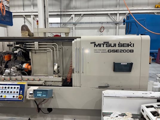 Mitsui-Seiki #GSE-200B, Thread Grinder, 8" grind, 10" wheel, 4000 RPM, 10 HP, coolant, 1997 - Image 2