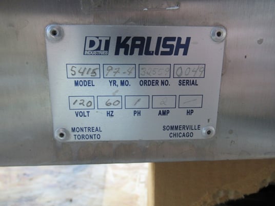 Kalish #5415, Mini Bandit neck sealer, Stainless steel, 2007 - Image 6