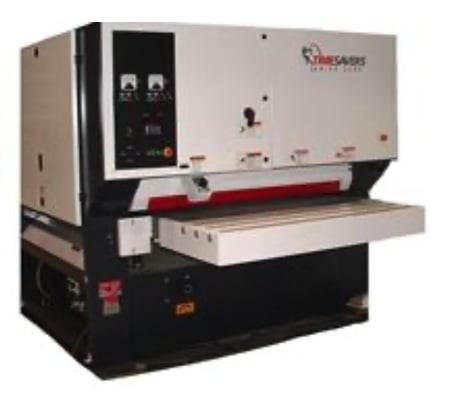 52" x 6" Timesavers #3331-25-200, Planer Sander, 3-Head, 15-45 FPM, 33-38" passline, 5480 CFM, unused - Image 1