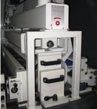 52" x 6" Timesavers #3331-25-200, Planer Sander, 3-Head, 15-45 FPM, 33-38" passline, 5480 CFM, unused - Image 2