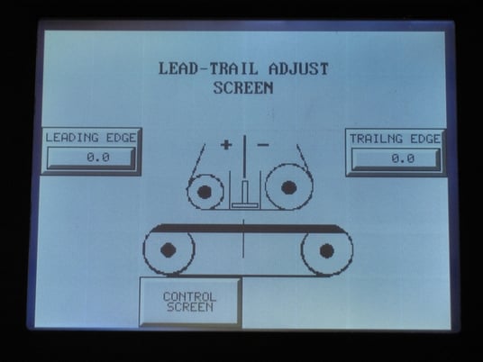 43" Timesavers #2321-24-06, Segmented Widebelt/Polisher, 2-Head, 5" thick, 15-45 FPM, 3500 CFM, unused - Image 3
