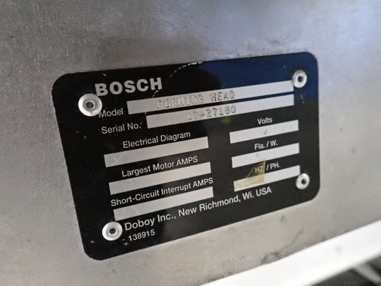 Bosch #A240, Carton Former, 27" - Image 4