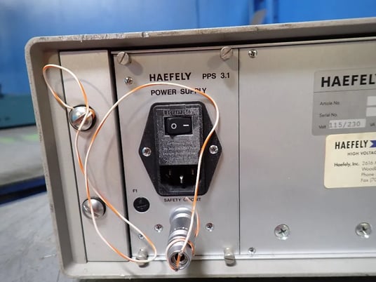 Haefely #P90.1, Control Unit, 50/60 Hz, 125 VA, 115/230 V - Image 9