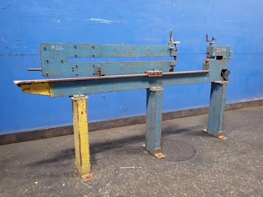 Reliance Tool #CS4275, Circle Shear, 42" max Circle Size, 350 RPM, 1976 - Image 1