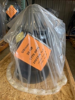 20 HP 1770 RPM U.S. / Usem/nidec, Frame 256TPA-16.5", VHS, vertical hollow shaft, 230/460 Volts - Image 1