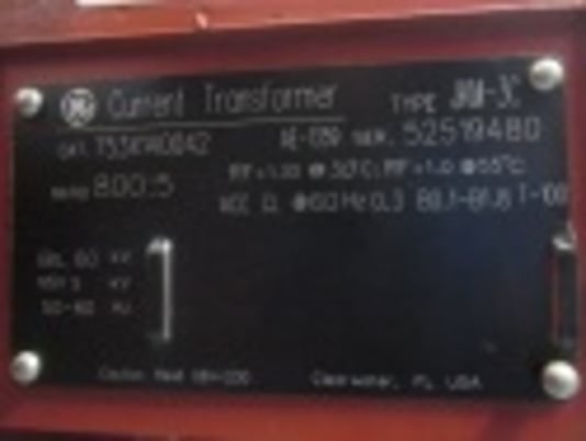 1750 HP Cutler-Hammer, FVNR, SJ50V830, 4160 Volts, new surplus, #MVS4073 - Image 7