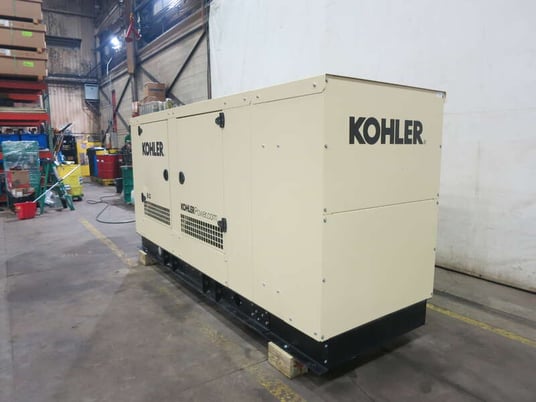 80 KW Kohler #KG80, Natural gas / propane generator set, 277/480 Volts, 83 hours, 126 HP @ 1800 RPM - Image 3