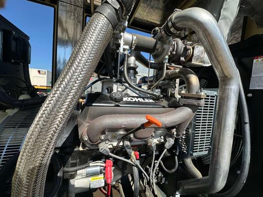 80 KW Kohler #KG80, Natural gas / propane generator set, 277/480 Volts, 83 hours, 126 HP @ 1800 RPM - Image 5