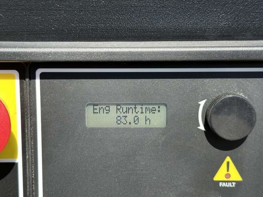80 KW Kohler #KG80, Natural gas / propane generator set, 277/480 Volts, 83 hours, 126 HP @ 1800 RPM - Image 9