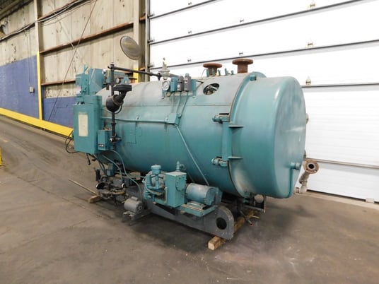 Cleaver-Brooks #CB-200-50, packaged hot water boiler, Natural gas, 50 HP, 60 psi - Image 3