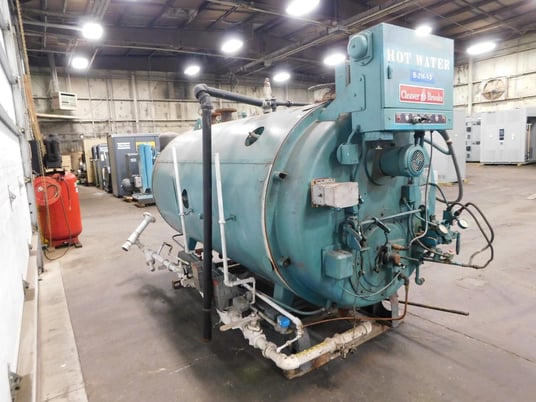 Cleaver-Brooks #CB-200-50, packaged hot water boiler, Natural gas, 50 HP, 60 psi - Image 6